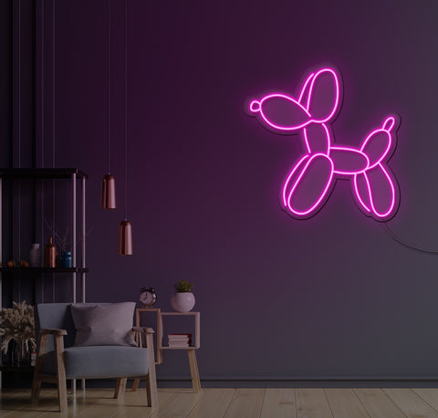 Balloon Dog LED Neon Sign