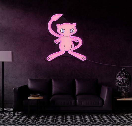 Mew LED Neon Sign