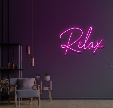 Relax LED Neon Sign