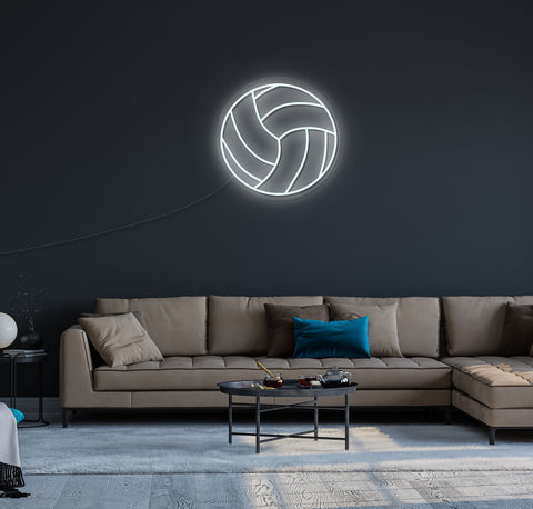 Volleyball LED Neon Sign