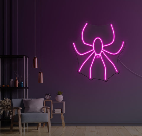 Simple Spider LED Neon Sign