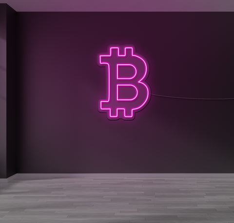 Bitcoin LED Neon Sign