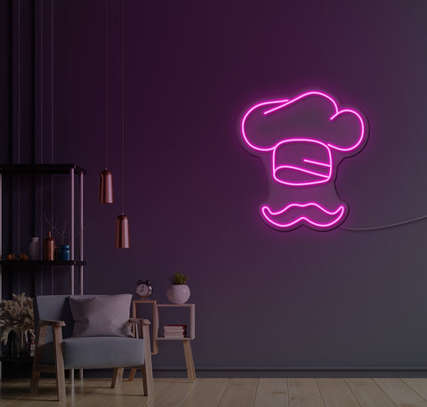 Chefs Hat LED Neon Sign