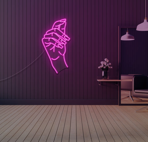 Finished Nails LED Neon Sign