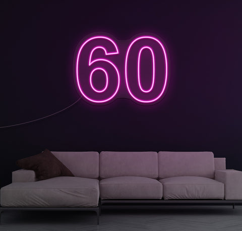 60 LED Neon Sign