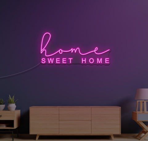 Home Sweet Home LED Neon Sign