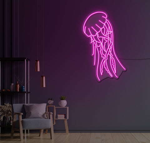 Jelly Fish LED Neon Sign