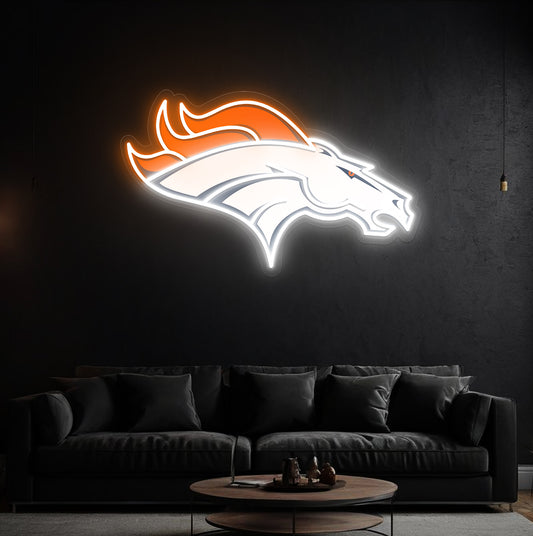 Denver American Football LED Neon Sign