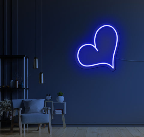 Love Heart LED Neon Sign