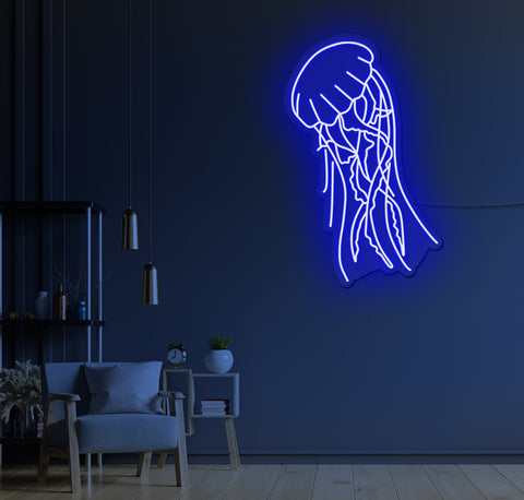 Jelly Fish LED Neon Sign