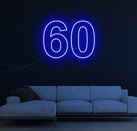 60 LED Neon Sign