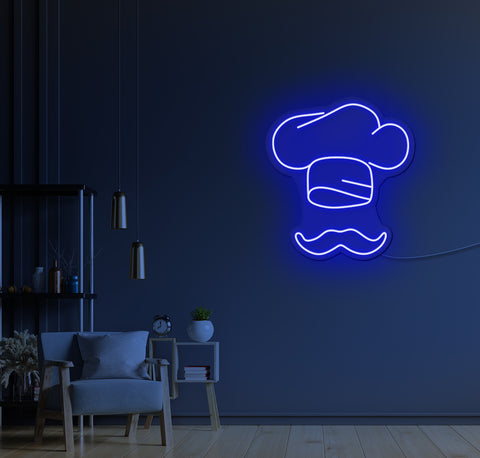 Chefs Hat LED Neon Sign