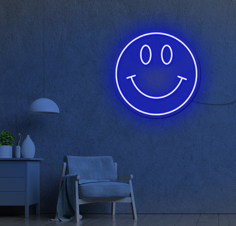 Mr Happy LED Neon Sign