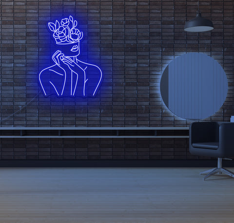 Be My Flower LED Neon Sign