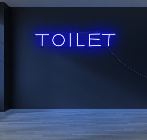 Toilet LED Neon Sign