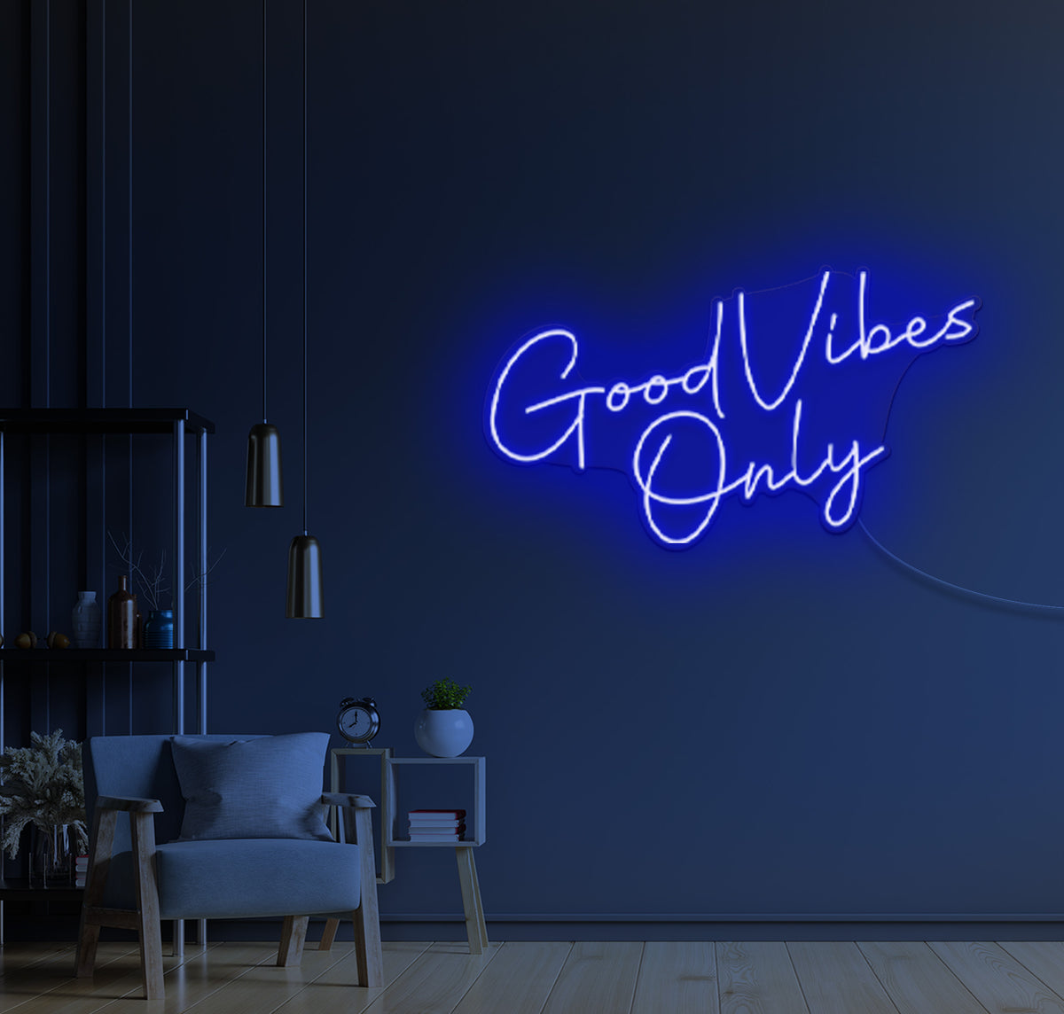 Good Vibes Only LED Neon Sign