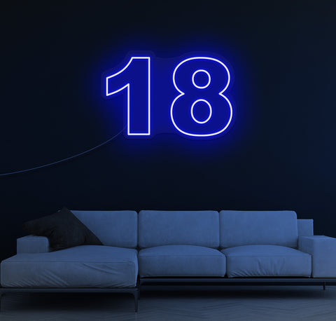 18 LED Neon Sign