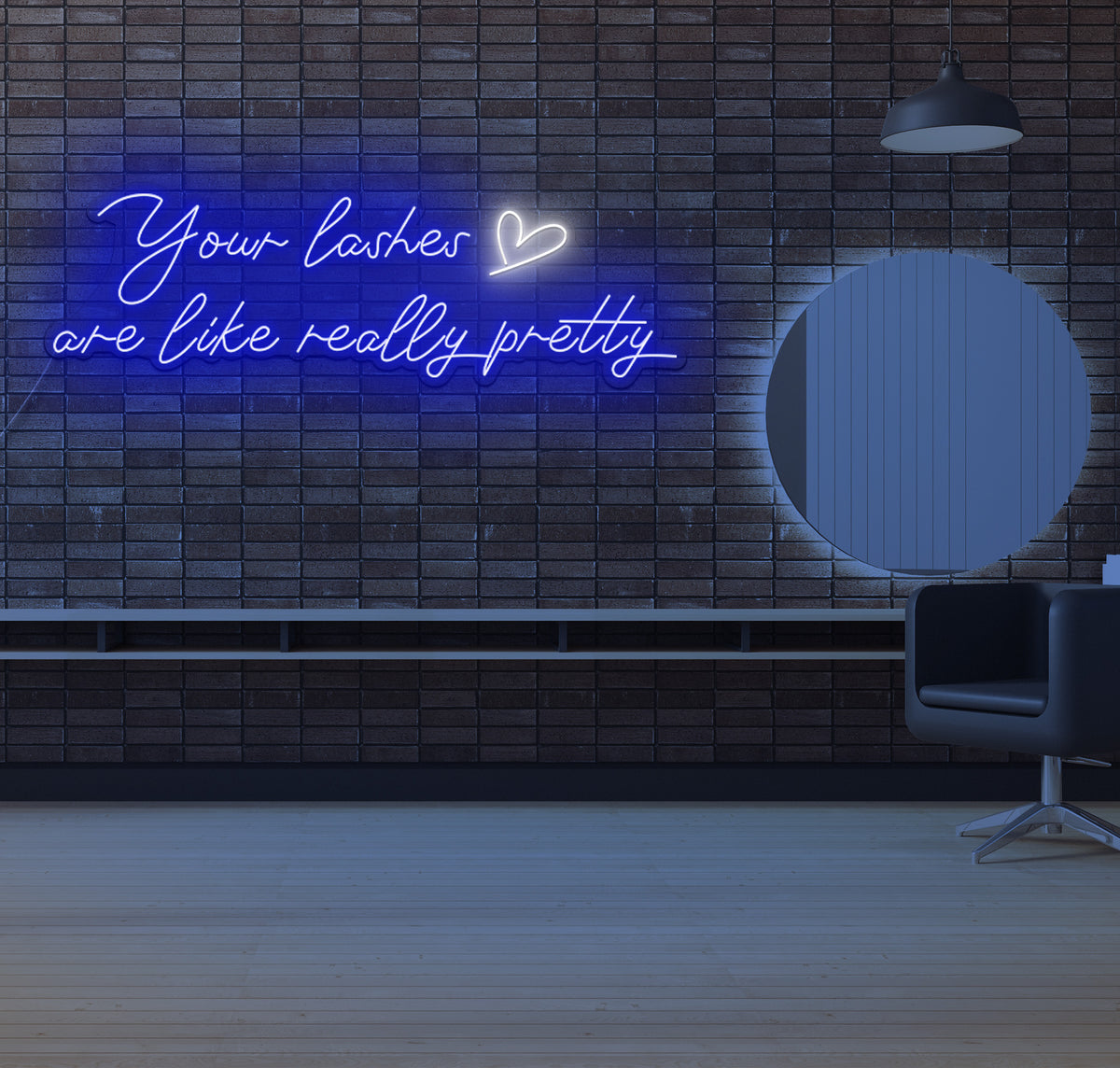 Your Lashes Are Really Pretty LED Neon Sign