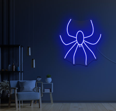 Simple Spider LED Neon Sign