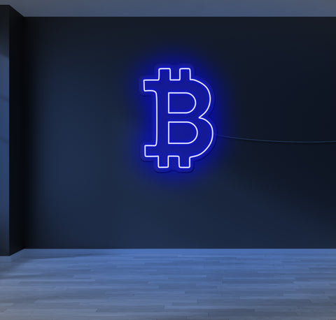 Bitcoin LED Neon Sign