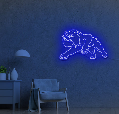 Bulldog LED Neon Sign