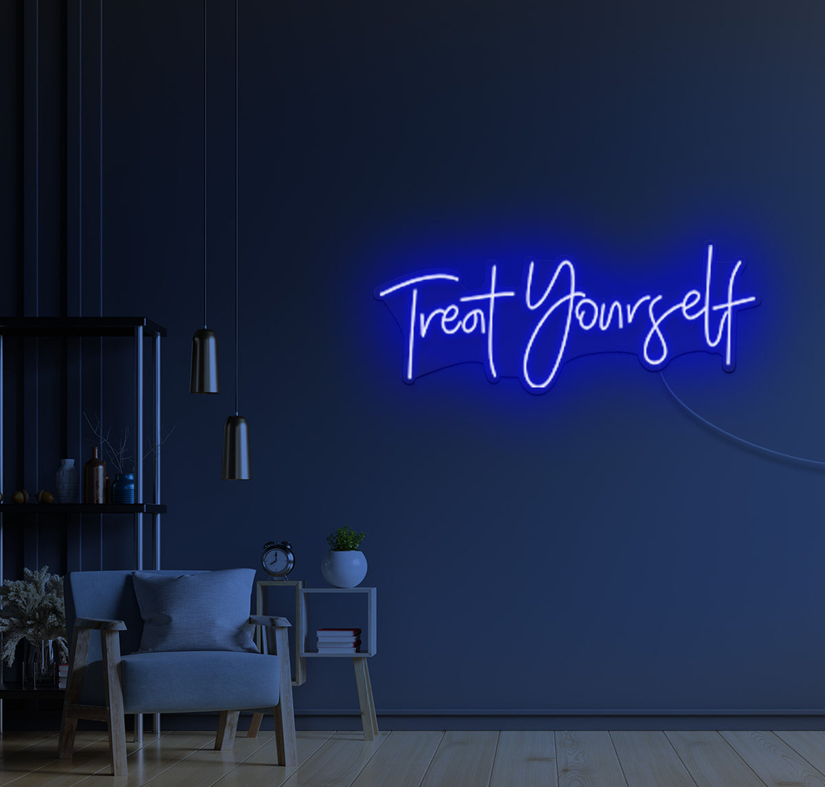 Treat Yourself LED Neon Sign