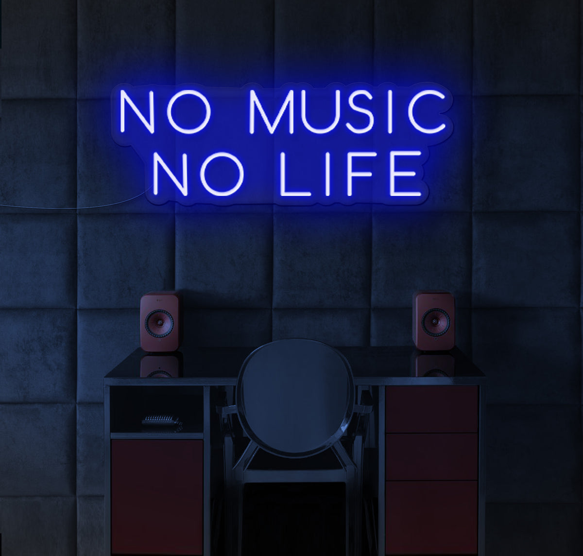 No Music No Life LED Neon Sign