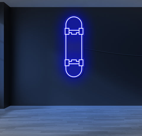 Skateboard LED Neon Sign