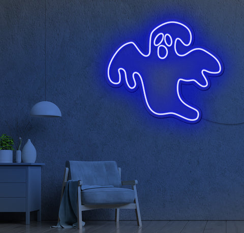Ghost One LED Neon Sign