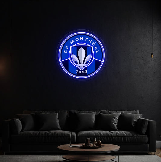 Montréal Soccer Team LED Neon Sign