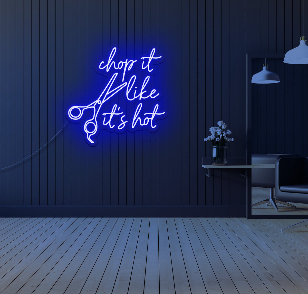 Chop it Like its Hot LED Neon Sign