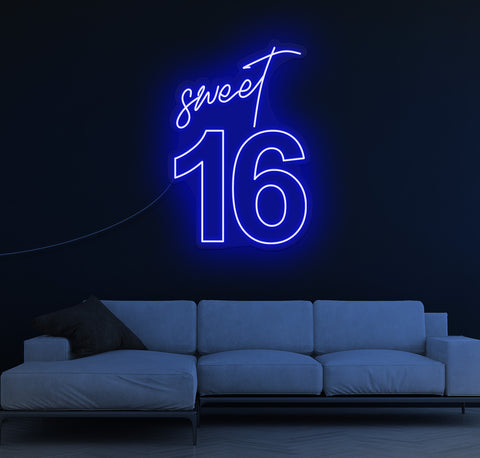 Sweet 16 LED Neon Sign