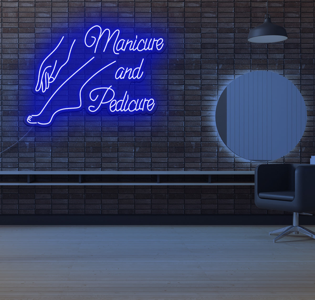 Manicure and Pedicure LED Neon Sign