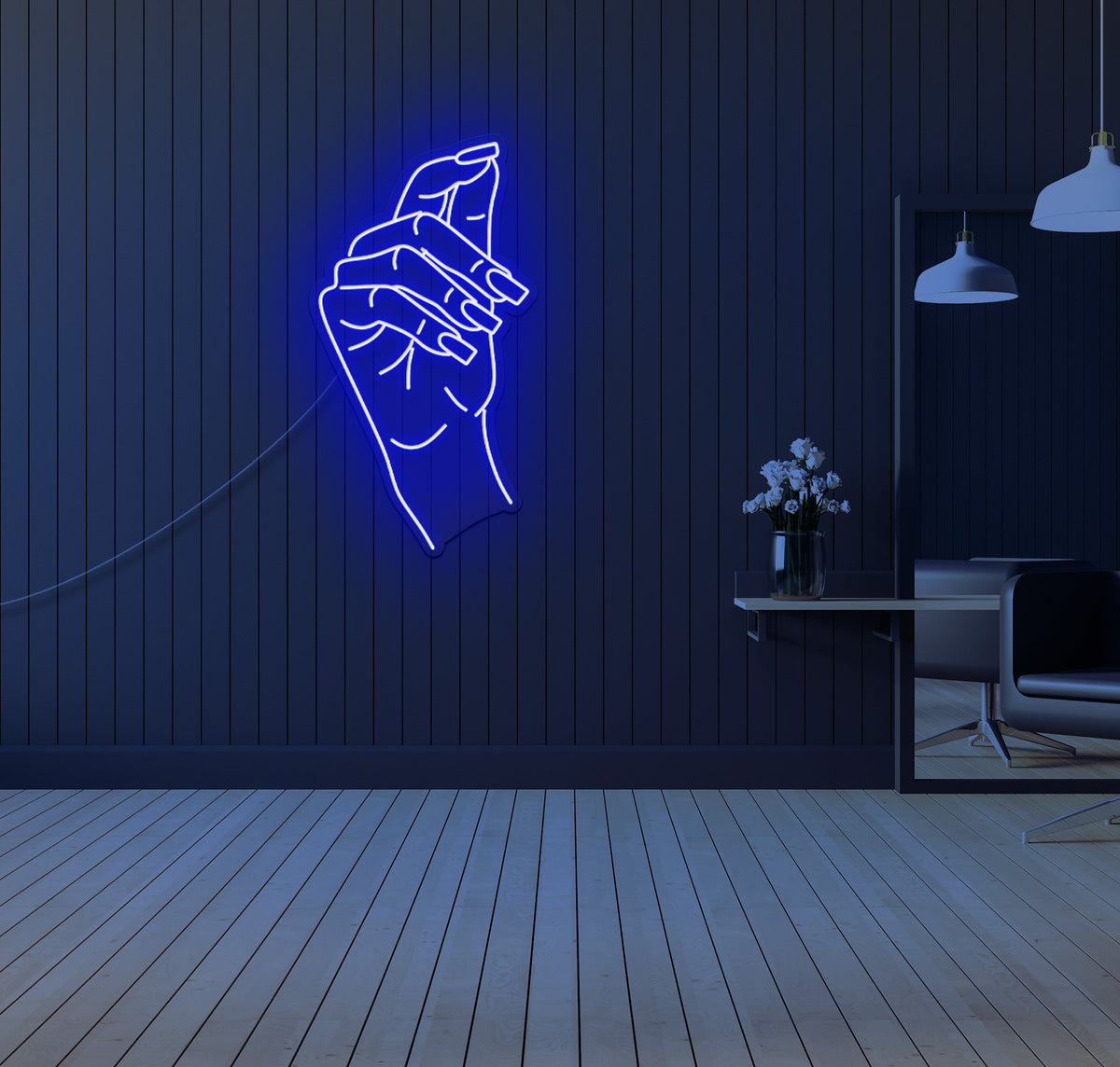 Finished Nails LED Neon Sign