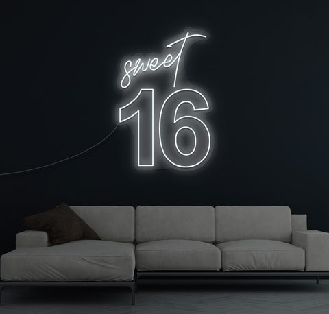 Sweet 16 LED Neon Sign
