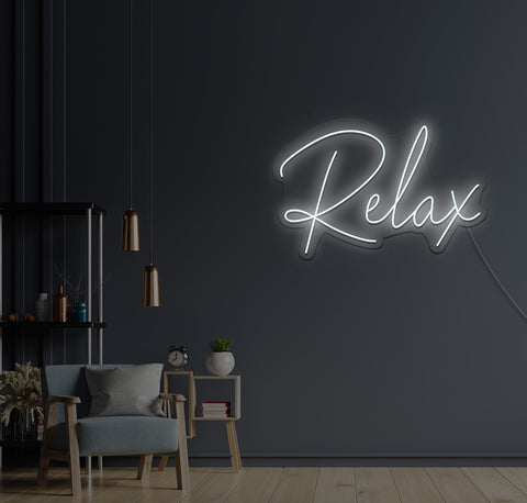 Relax LED Neon Sign
