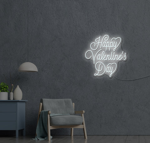 Happy Valentines Day LED Neon Sign