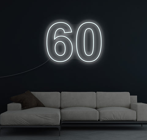 60 LED Neon Sign
