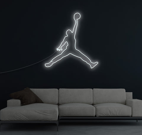Basketball Jump LED Neon Sign