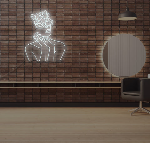 Be My Flower LED Neon Sign