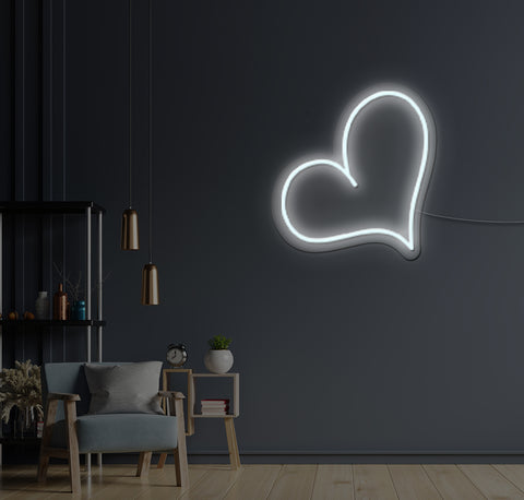 Love Heart LED Neon Sign