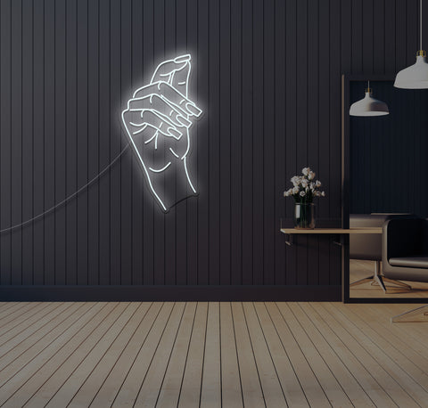 Finished Nails LED Neon Sign