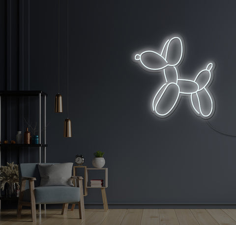 Balloon Dog LED Neon Sign