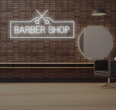 Barbershop LED Neon Sign