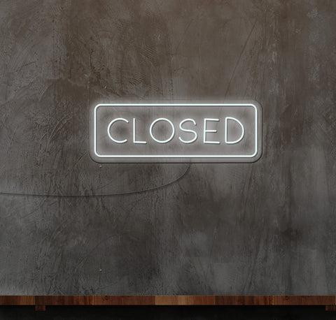 CLOSED LED Neon Sign