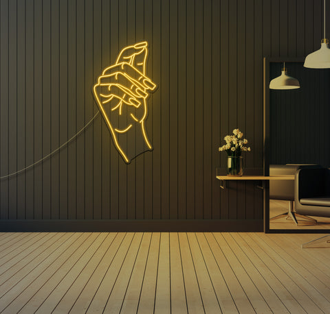 Finished Nails LED Neon Sign