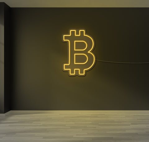 Bitcoin LED Neon Sign
