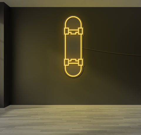 Skateboard LED Neon Sign