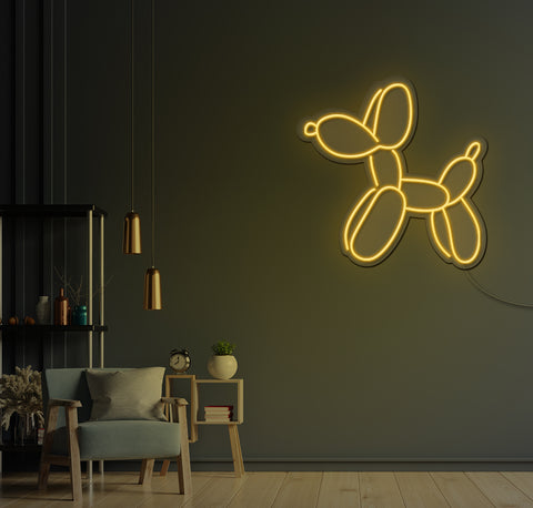 Balloon Dog LED Neon Sign