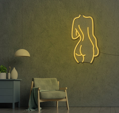 Naked Woman LED Neon Sign